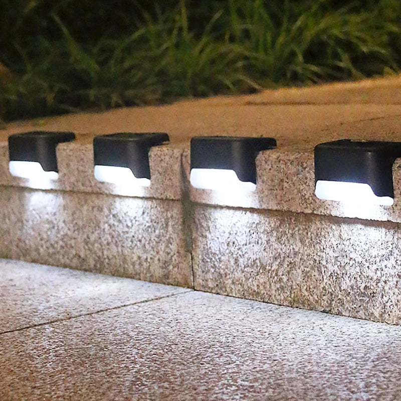 Pathora | (4 Pieces) Simple Solar Light for Steps & Pathways