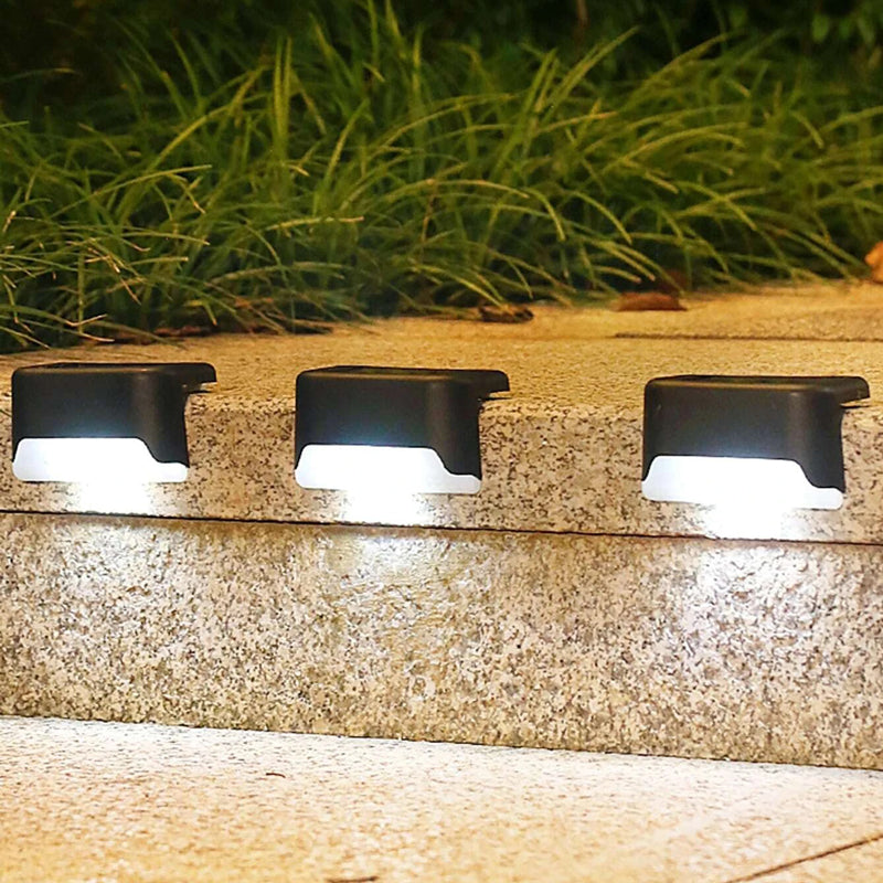 Pathora | (4 Pieces) Simple Solar Light for Steps & Pathways
