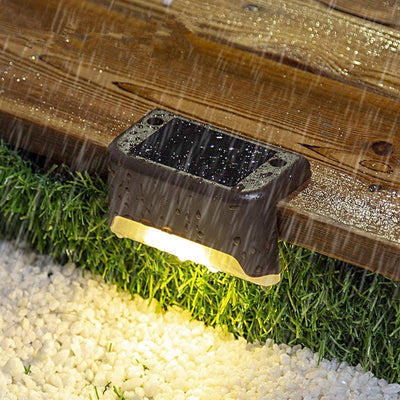 Pathora | (4 Pieces) Simple Solar Light for Steps & Pathways