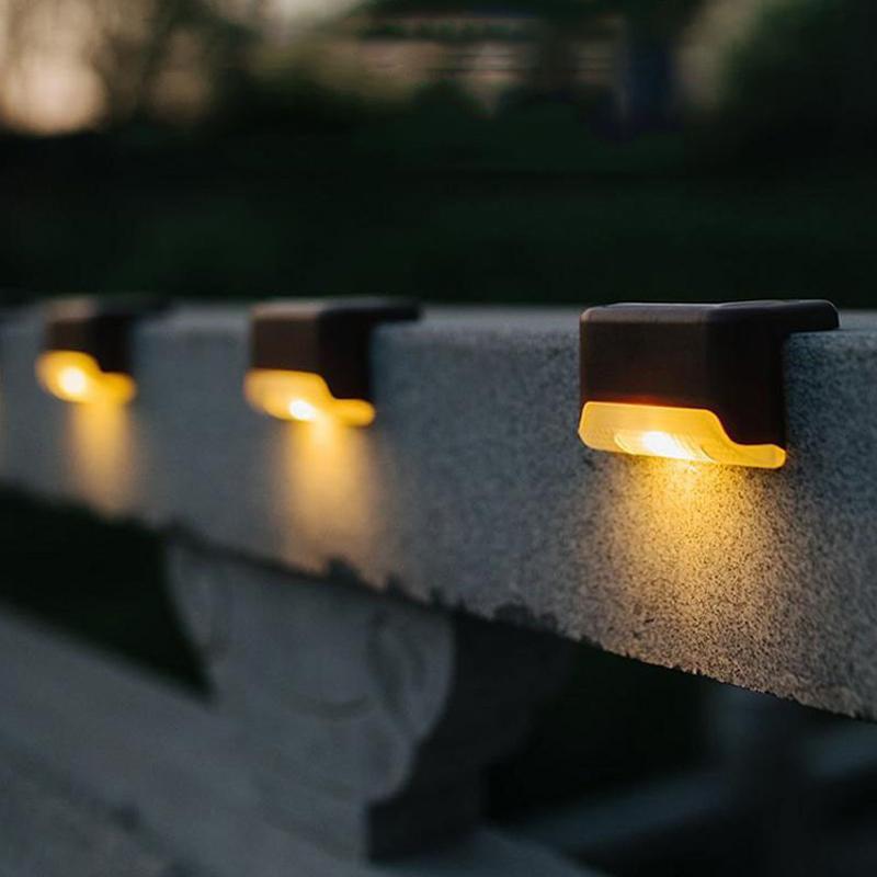 Pathora | (4 Pieces) Simple Solar Light for Steps & Pathways
