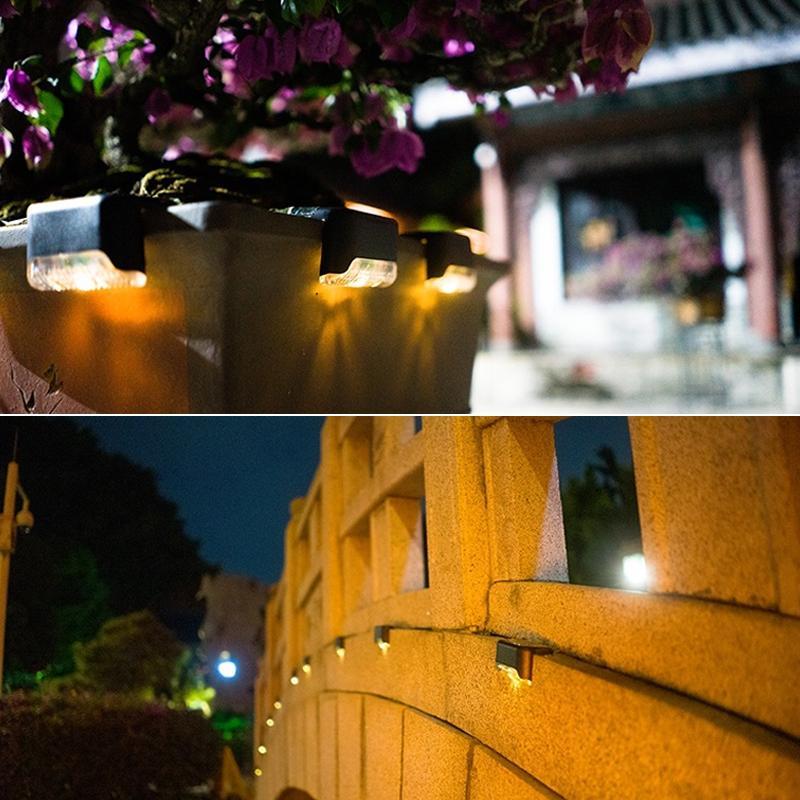 Pathora | (4 Pieces) Simple Solar Light for Steps & Pathways