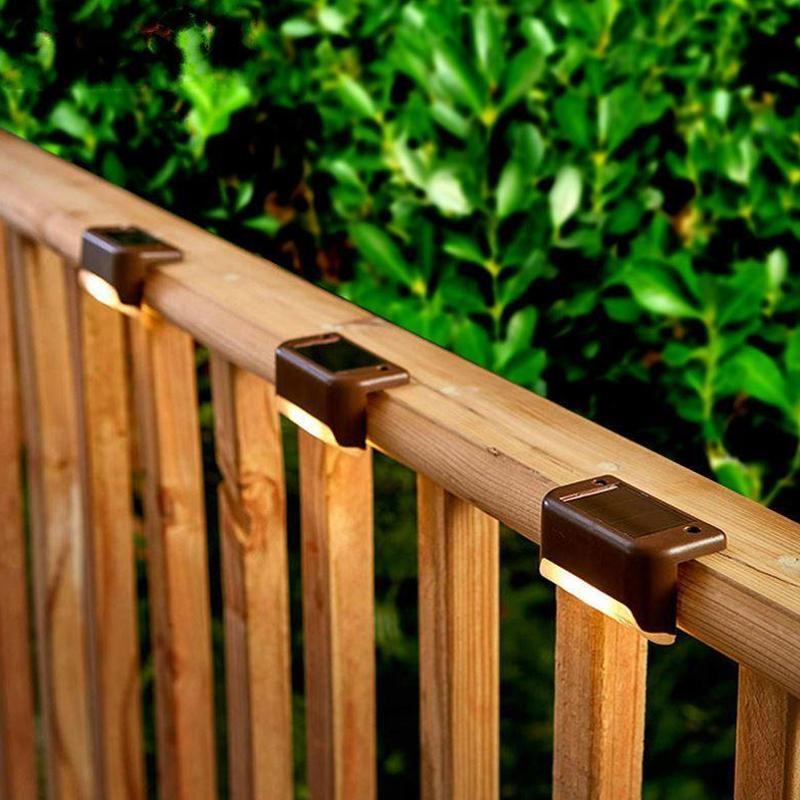 Pathora | (4 Pieces) Simple Solar Light for Steps & Pathways