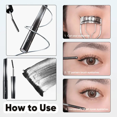 PrecisionCurl 3D Fiber Mascara – Waterproof & Long-Lasting