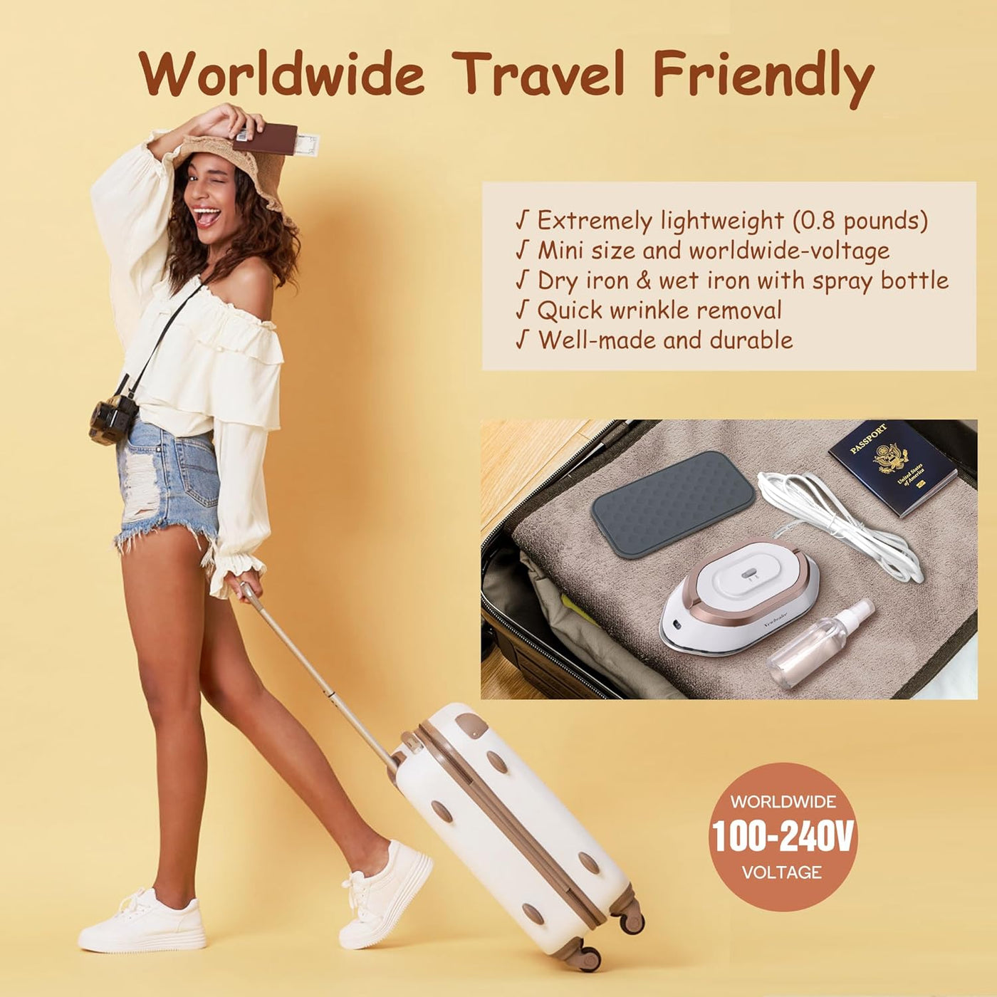IronLite™ – Wrinkles gone, anywhere.