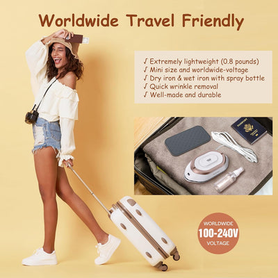 IronLite™ – Wrinkles gone, anywhere.