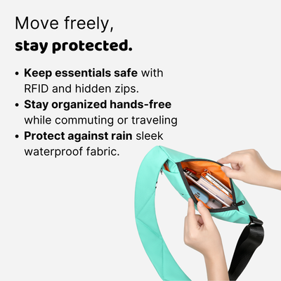 Anti-Theft Crossbody Bag
