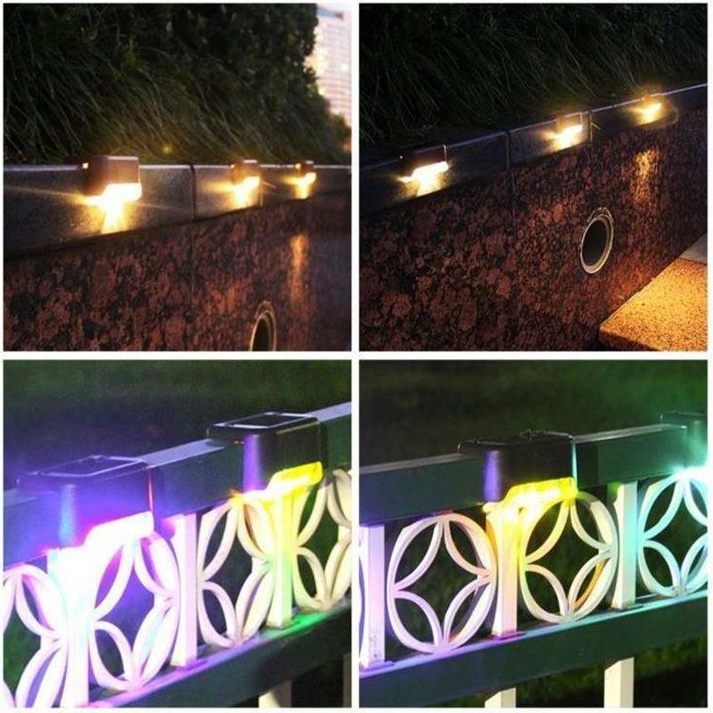 Pathora | (4 Pieces) Simple Solar Light for Steps & Pathways