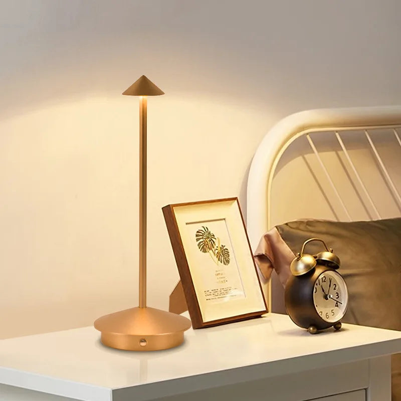 AuraLuxe | Unique Wireless Table Lamp