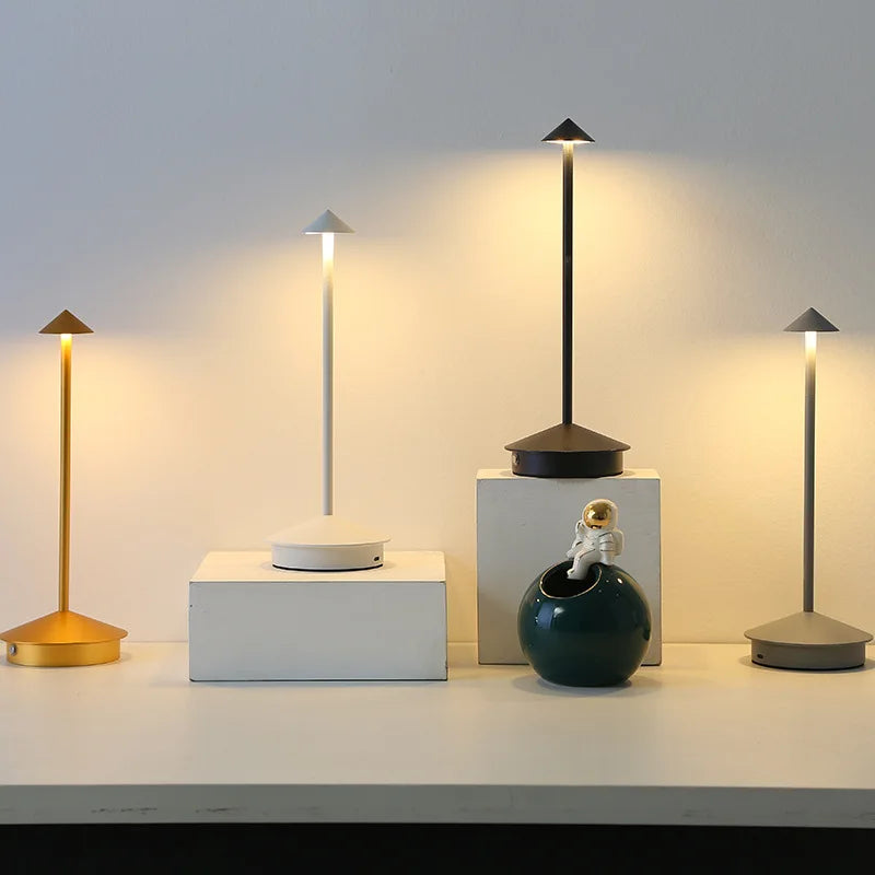 AuraLuxe | Unique Wireless Table Lamp