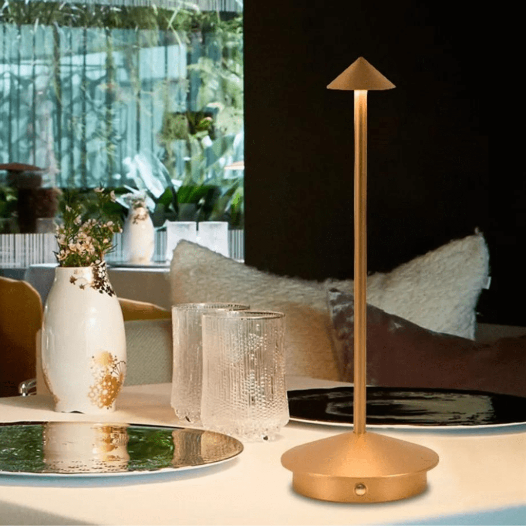 AuraLuxe | Unique Wireless Table Lamp