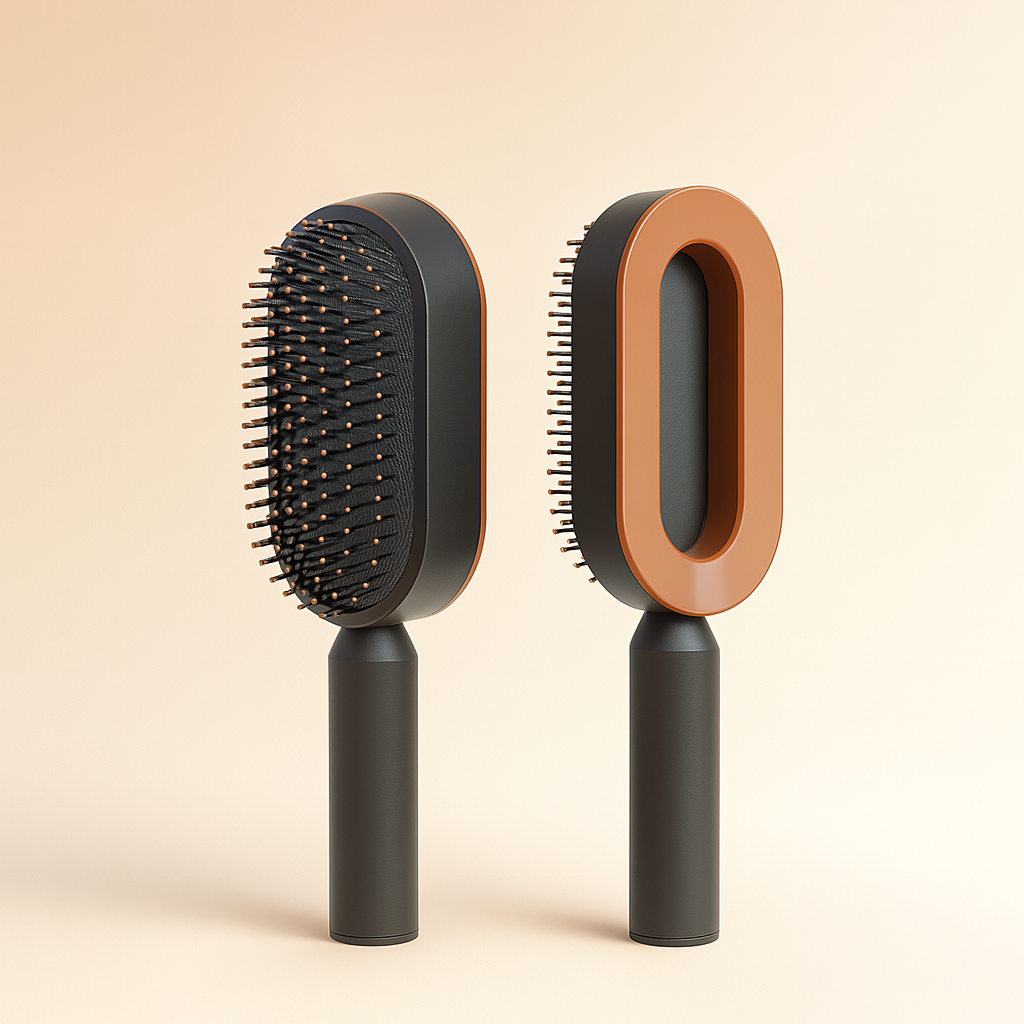 LushBrush™ – No more pulling out trapped hair.