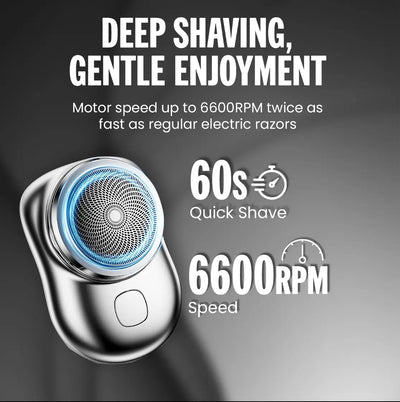 AeroSilk™ Shaver — “Silk-smooth skin, anytime, anywhere