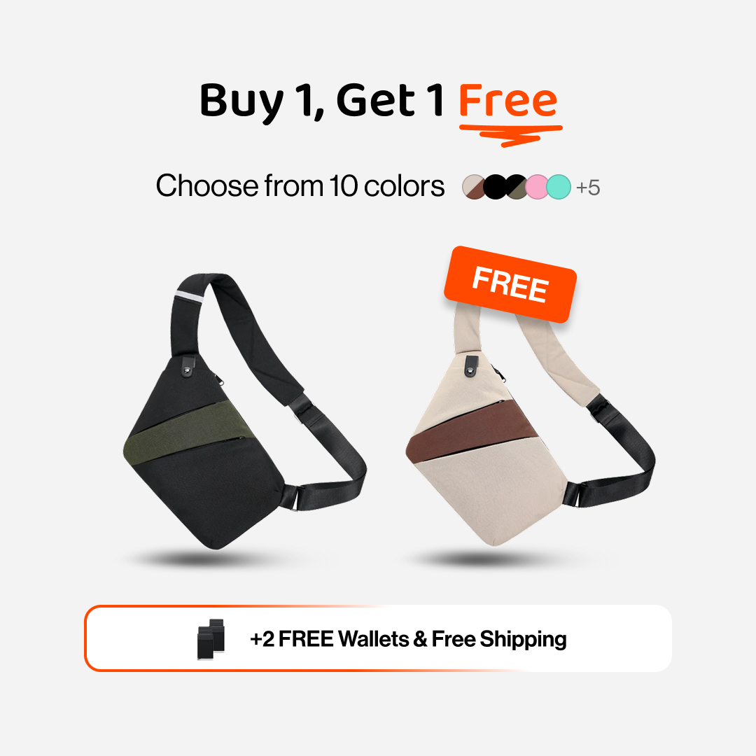 Anti-Theft Crossbody Bag