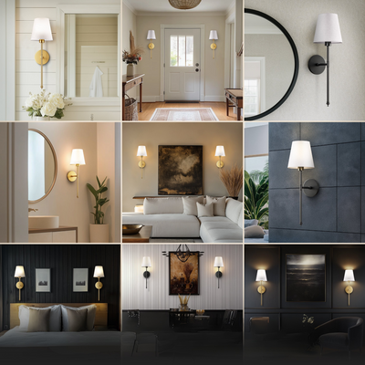 Virella Wall Lamp | Wireless Rechargeable Wall Light with Remote | Indoor Lighting