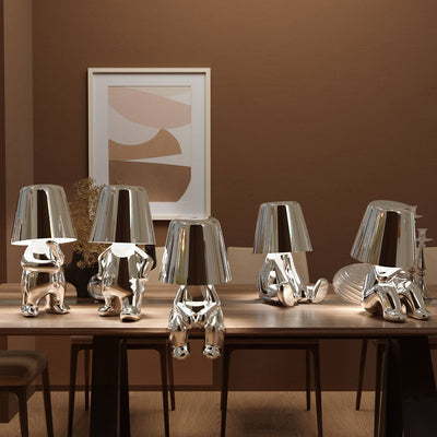 Raymi Table Lamp | Wireless Dimmable LED Accent Light | Playful Scandinavian Design