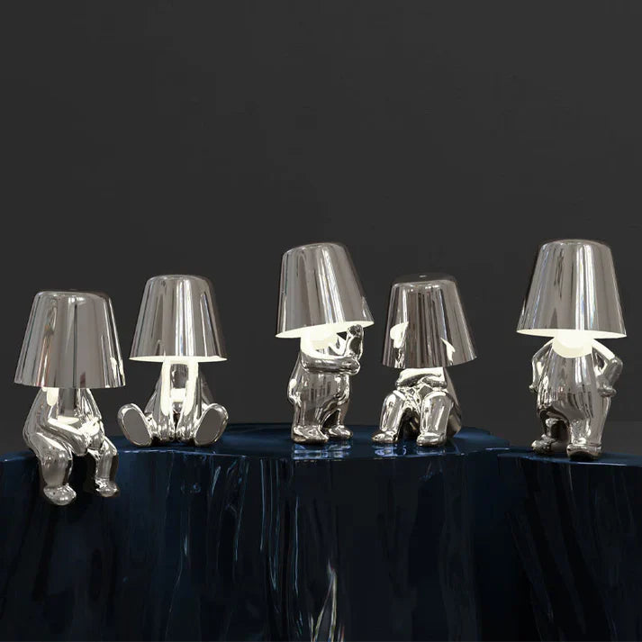 Raymi Table Lamp | Wireless Dimmable LED Accent Light | Playful Scandinavian Design
