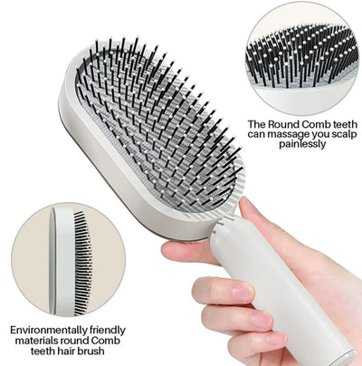 LushBrush™ – No more pulling out trapped hair.