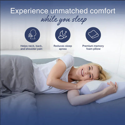 DreamEase™ Memory Foam Neck Pillow