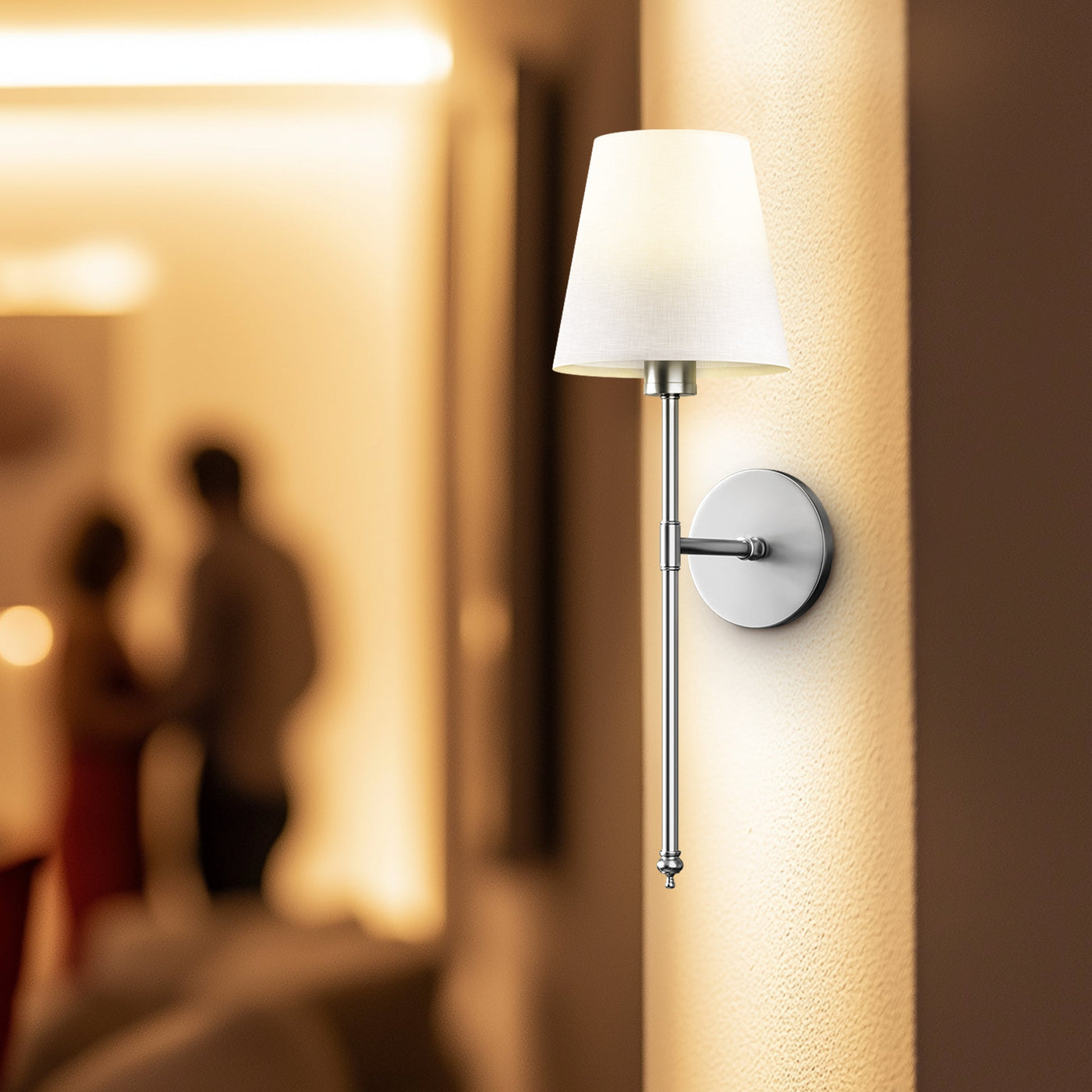 Virella Wall Lamp | Wireless Rechargeable Wall Light with Remote | Indoor Lighting