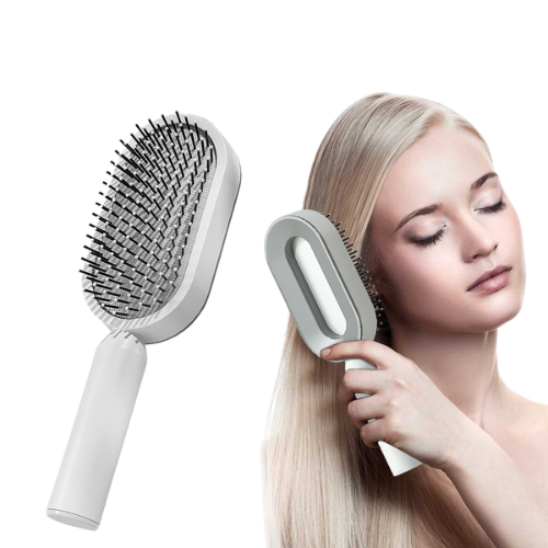 LushBrush™ – No more pulling out trapped hair.