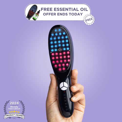 BluumBrush™ 4-in-1 Brush + Limited Free Hair Growth Oil.