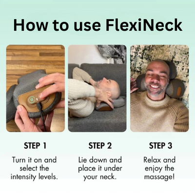 FlexiNeck™ 3-in-1 Massager