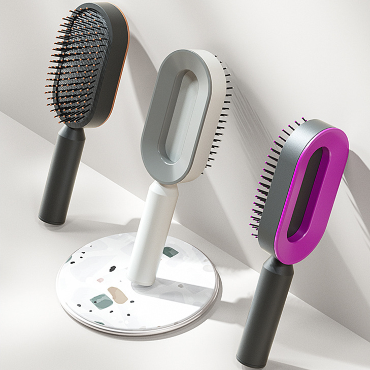 LushBrush™ – No more pulling out trapped hair.