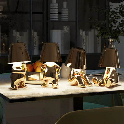 Raymi Table Lamp | Wireless Dimmable LED Accent Light | Playful Scandinavian Design