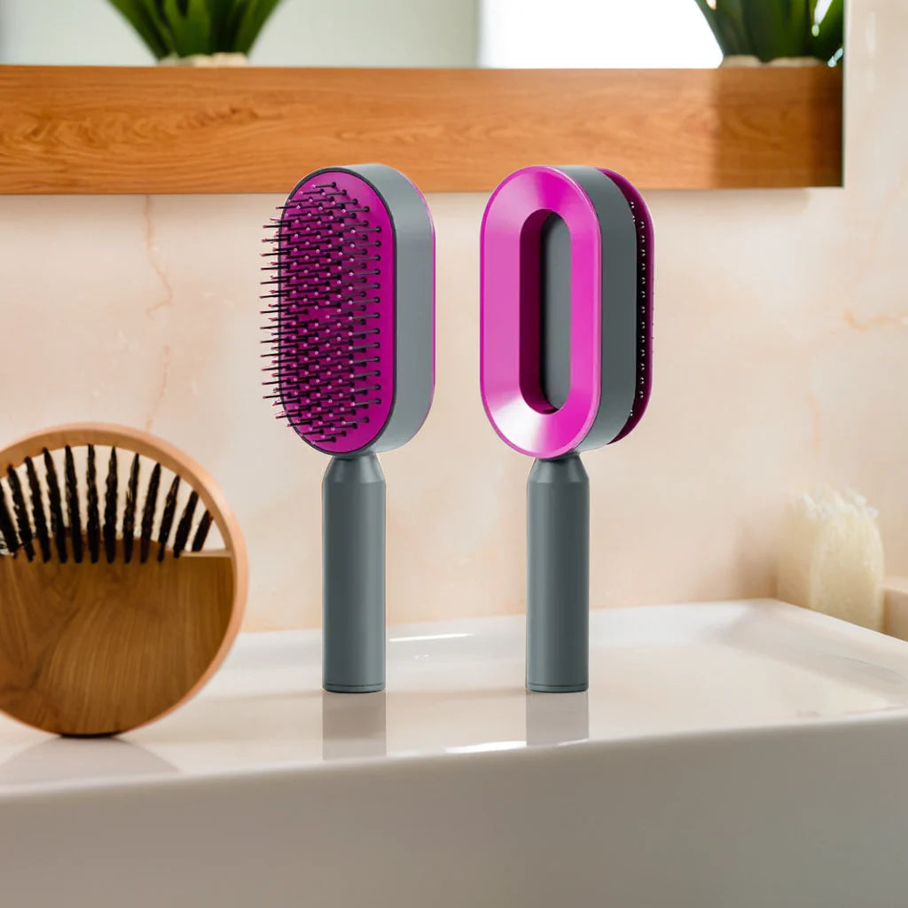LushBrush™ – No more pulling out trapped hair.