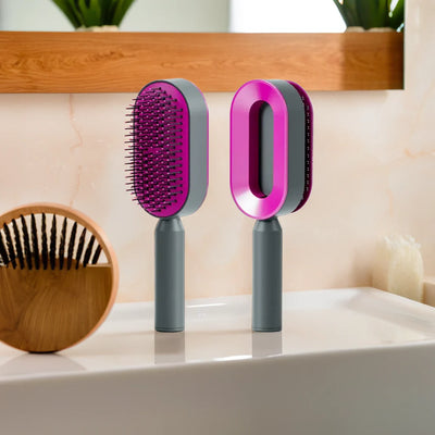 LushBrush™ – No more pulling out trapped hair.