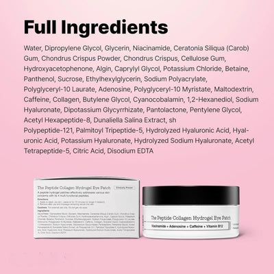 Peptide Collagen Eye Patches (60 Patches)