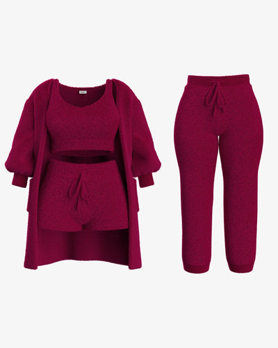 Cozynelle | 3-Piece Ultra-Soft Knit Set