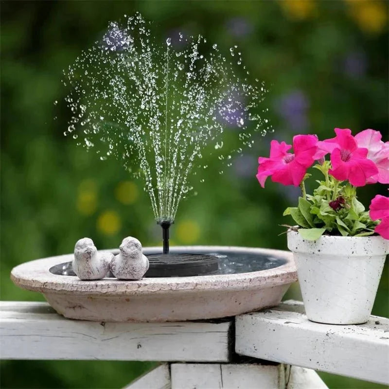 SunSpout™ – The Solar Fountain for Birds and Your Garden