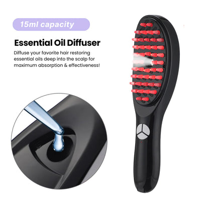 BluumBrush™ 4-in-1 Brush + Limited Free Hair Growth Oil.